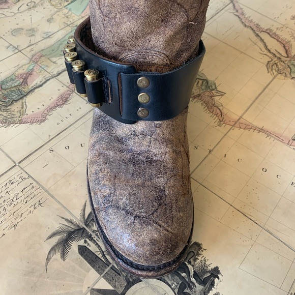 LAST Bandolier Unisex Gunslinger Boot Belts - Picture 5 of 14